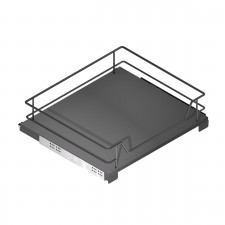 Cesto Extraíble Multiuso Antracita Compact
