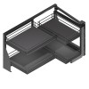 Bastidor Extraíble Articulado Antracita Compact