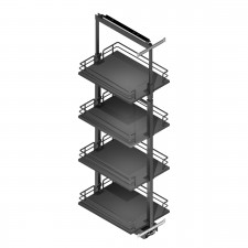 Kit Bastidor Columna Antracita Compact