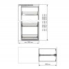 Kit Bastidor Columna Antracita Compact