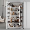 Estante Despensero Cromo Compact
