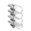 Columna Deslizante Cromo Dolphin II Compact