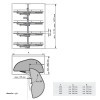Columna Deslizante Cromo Dolphin II Compact