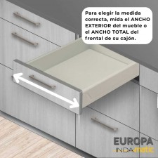 Bandeja PVC Blanco para Cajón de Cocina Europa