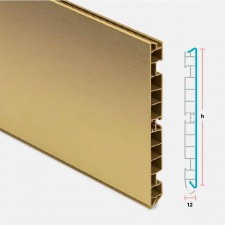 Zócalo PVC Oro Cocina