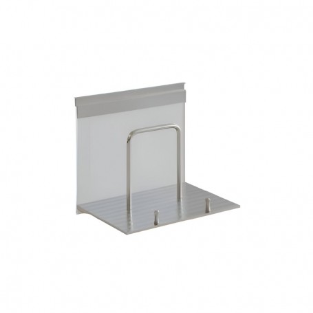 Linero Modern - Portatablet en aluminio y cristal