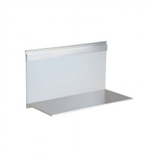 Linero Modern - Estante en aluminio y cristal