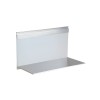Linero Modern - Estante en aluminio y cristal