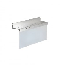 Linero Modern - Portacuchillos en aluminio y cristal