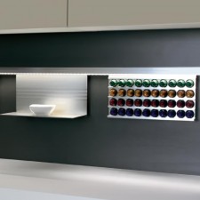 Linero Modern - Porta cápsulas de café en aluminio
