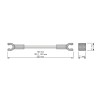 Separadores Acero Cromado para Botellero Compact (4 uds)